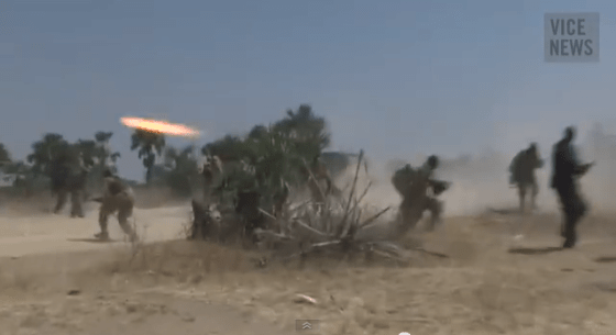 Government troops ambushed 4 times in a single day by the armed opposition, dominated by the undermined white army. Generals and their body guards were instantly killed in these ambushes(Photo: Vice Videos)