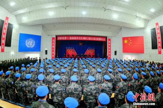 China sends its 12th Batch to South Sudan to join UN Peace keeping in March and another 700 troops to oil fields to protect defend oil(Photo: supplied)