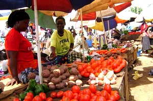 Ugandan Traders sell foodstuffs in Sudan-mt-20140101-130727
