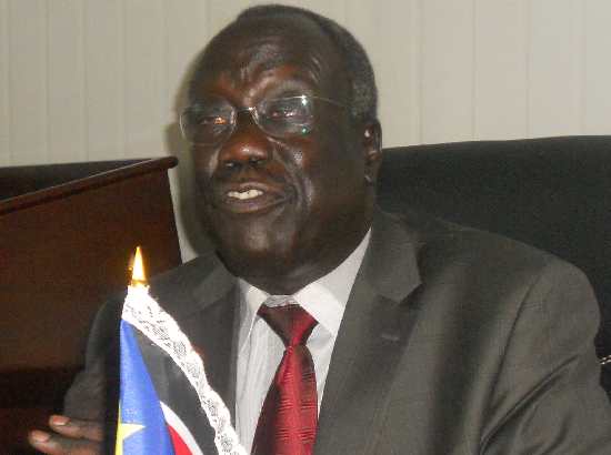 Alfred Ladu Gore environment minister