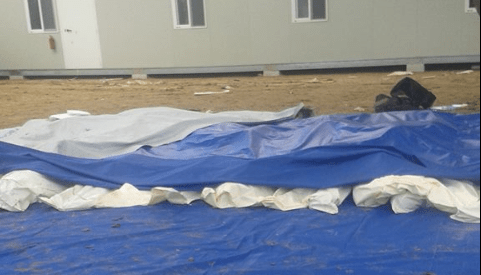 Files of Bodies from Ethnic Nuer killed at the UN base in Bor on 17 April 2014 by a government backed disguised militia identified as "Bor Youth"(Photo: Nyamilepedia version)