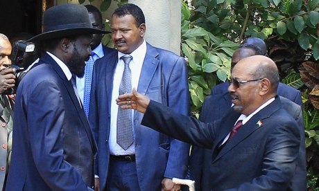 President Kiir and president al-Bashir