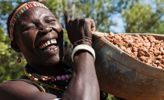 A South Sudan at an excavation site for gold in Namorinyang, Eastern Equatoria, South Sudan, November 27-28, 2013  (Photos by Adriane Ohanesian/Reuters)