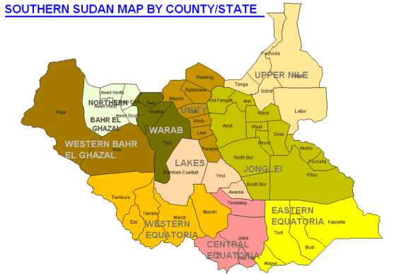 south_sudan_map_states