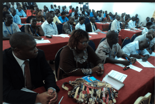 A section of the Eastern Equatoria Youth during a meeting in Torit, EES. [Peter Lokale Nakimangole]