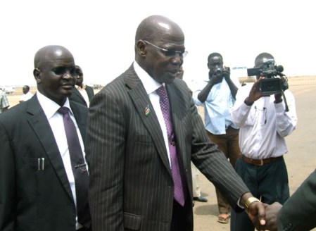 Simon Kun Puoch, governor of Upper Nile State, South Sudan(photo: UPT)