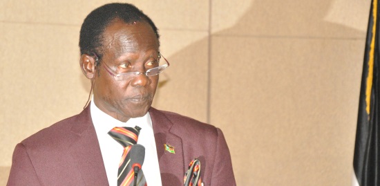 James wani Igga, the South Sudan Vice president urges the South Sudanese refugees to return home from Juba but opposes sharing powers with Machar. Wani also stands against federalism that he supported in 2001(photo: via gurtong files)