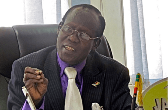 South Sudan Vice President, James Wani Igga,(photo: © Hassan Barakya)