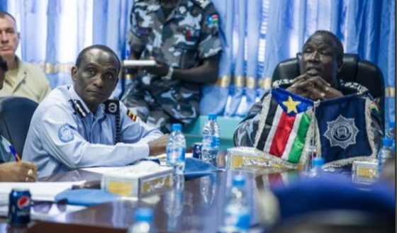 Ugandan Police Commissioner, Fred Yiga, currently commissioning the UNMISS police, has been the chief technical adviser for the South Sudan’s interior minister and inspector general of police. (Photo: UNMISS)
