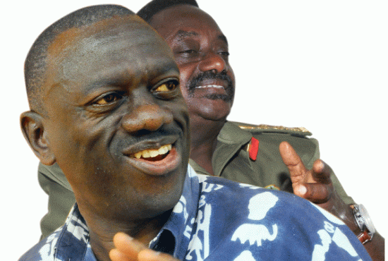 Dr. Kiza Former President of FDC and Gen Sejusa the Opposition Leader in UK