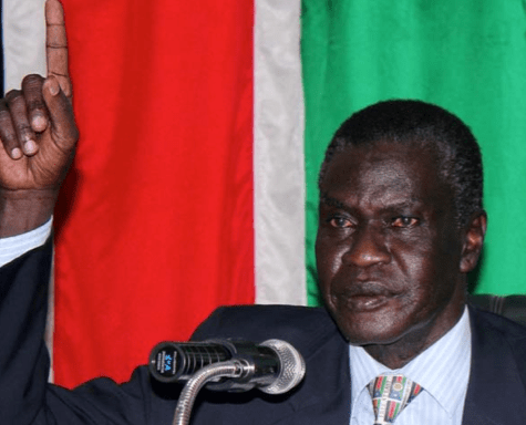 The Former Central Equatoria State Governor, Gen. Clement Wani Konga is safe with SPLM/A leaders in Opposition. [Photo: Nyamilepedia|File]