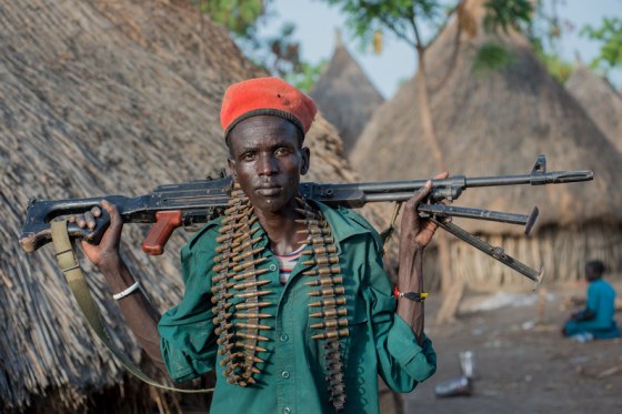 Photo of a man taken from Ganyliel unity state 2014