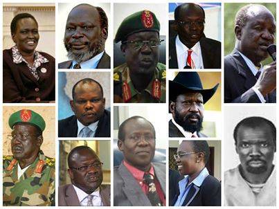 Leaders of South Sudan's SPLM party(photo: supplied)