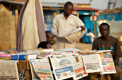 Two of South Sudan's media houses have been shutdown and editors report strict warnings from the government officials this week to suppress federalism debate(Photo: cropped by Nyamile)