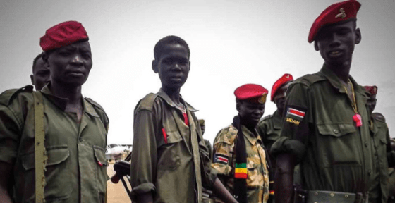South Sudan government accused by the Human Right Watch for using children to fight the war in Bentiu(Photo: vice)