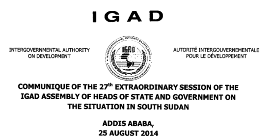 IGAD 27TH