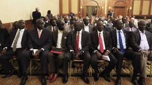 SPLM in Opposition group photo early this year in Addis (Nyamilepedia)