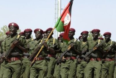 SPLA soldiers matching in Malakal(Photo: file)