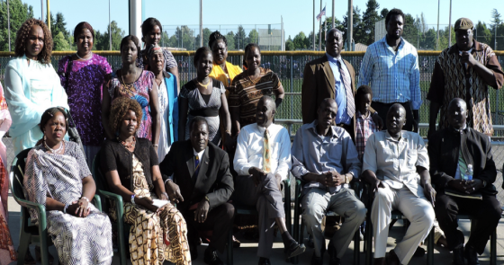 Washington SPLM Chapter's leadership(Photo: supplied)
