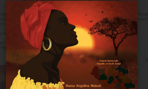 The correspondent is Angelina Malual – the chairperson of Bentiu women group in Egypt and the mother of Zee Machar.