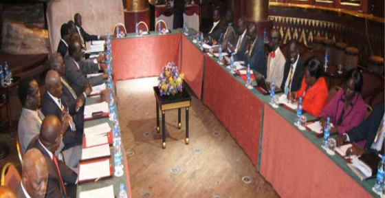 The photo IGAD secretariats and members on tweets web site.