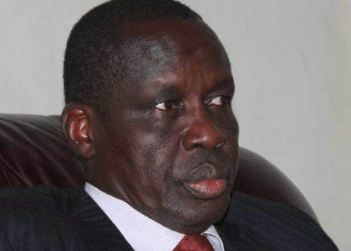 John Luk Joak, the former Justice Minister, currently the spokesperson of the former detainees(Photo: file)