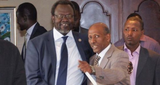The Chairman of South Sudan's SPLM/SPLA visit South Africa for the second time on a private visit.( Photograph: EPA)