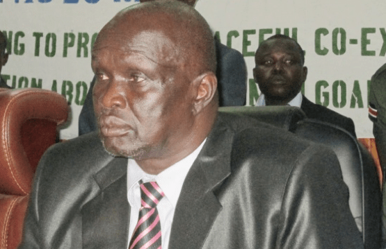 Lakes state military caretaker Governor Maj-Gen Matur Chut Dhuol has sworn in his newly appointed ministers. [Photo: supplied]