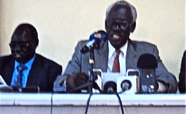 UDF Chairman Peter Abdelrahman Sule. © Daniel Deng Bol