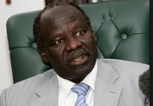Dr. Lam Akol, the chairman of SPLM-DC and the leader of the political oppositions parties who has been prevented from peace talks by the regime in Juba(Photo: file)