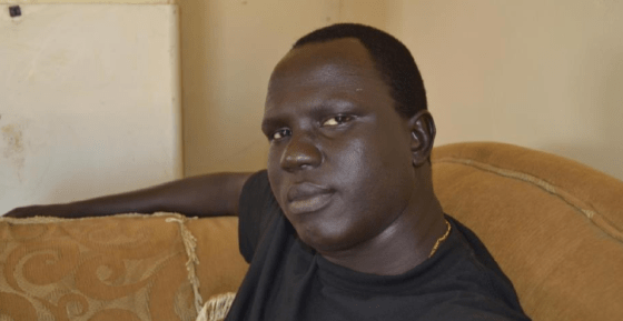 Mark Diang, who works for World Food Programme, kidnapped by militants in Malakal(Photo: Mark's)