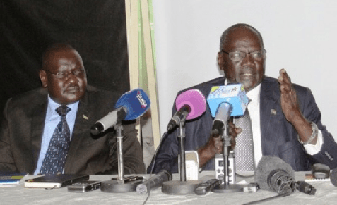 Makuei Lueth the Minister of Information and Broadcasting, and the government spokesman, accused of corruption and violation of constitution (Photo: file