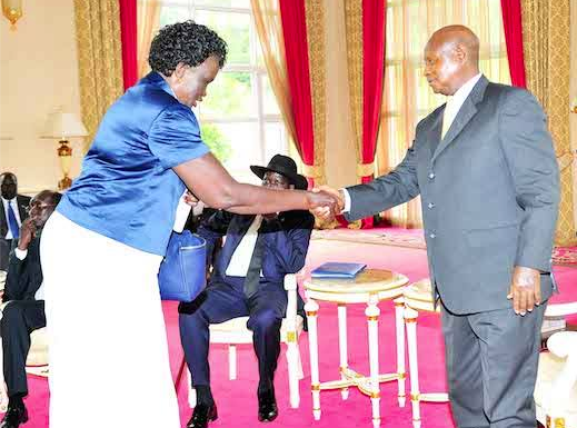 Two factions of SPLM, the SPLM-Juba and SPLM-Nairobi meet in Entebbe on 16th Nov, 2014(Photo: Via Museveni socials)