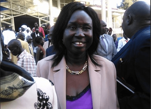 Rachel Nyadak Paul, the Deputy Minister of Information and Broadcasting(Photo: supplied)