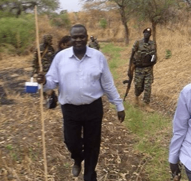 Former Vice President, Dr. Riek Machar Teny, in forests of South Sudan(Photo: supplied)