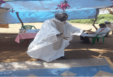       The Monsignor of the CDoT, Fr. Thomas Oliha Attiyah preaching on the (Christmas) Day(Photo: supplied)