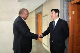 Vice Foreign Minister Zhai Jun Meets with Special Envoy of President of the Autonomous Government of Southern Sudan and Former Minister of Finance and Economic Planning David Deng Athorbei. The two sides exchanged views on the relations between China and Southern Sudan and Sudan's North-South peace process