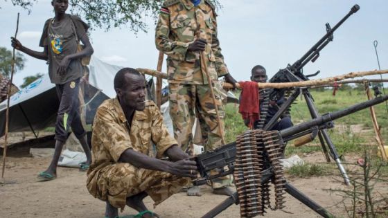 SPLA resistance forces guarding a teritory in South Sudan's Greater Upper Nile region(Photo:AP Photo/Matthew Abbott/Nyamilepedia)