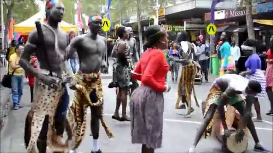 The Dinka culuture show in Juba South Sudan .....