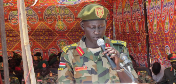 Lul Ruai Koang, the defected rebel brigadier general(Photo: file)