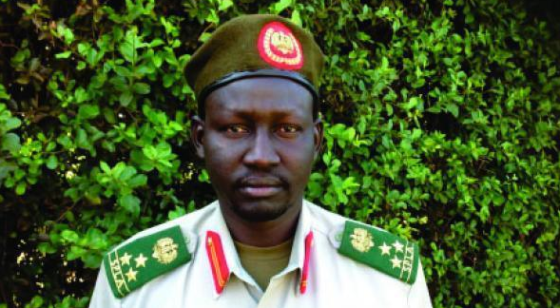 Brig.Gen. Lul Ruai Koang, the former  Military Spokesman of SPLM/A (IO) (Photo: file)