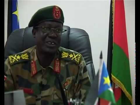 Embattled General Gathoth Mai, the former SPLA Chief of General staff [photo: supplied]