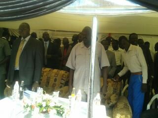 Paul Tesloai Dak posting with Brig. Gen. Gawar Manyok(Photo: supplied by author)