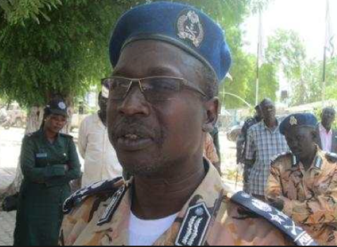 South Sudan Inspector General of Police (IGP) General Pieng Deng Kuol in Bor. (Photo credits: Jacob Achiek Jok)