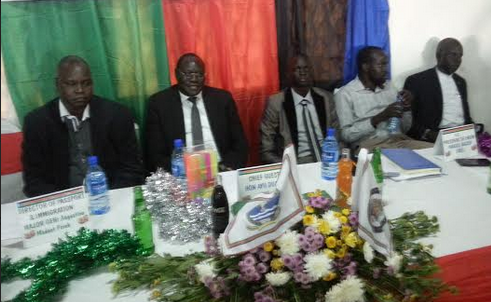 South Sudanese students association in Uganda  celebrate