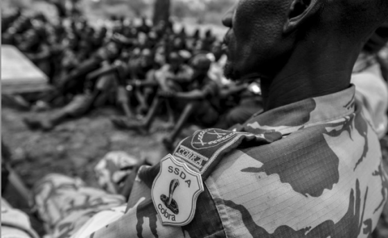 A military office of SSDA COBRA in Opposition...