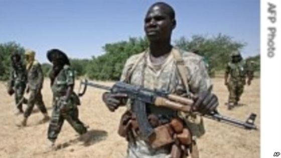 Members of Justice and Inequality Movement defending South Sudan's Pariang County from South Sudan's SPLA -in Opposition(Photo:  Via VOA)