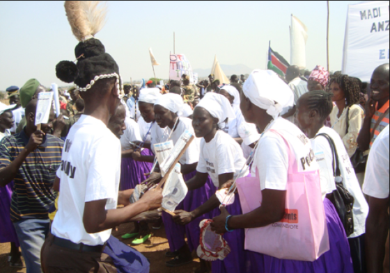 With hopes and joy of having a new country, South Sudan, The Madi peope of Magwi County dance in Torit at a government function, celebrating independent of their country in 2011(Photo: file)