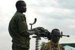 Soldiers from the South Sudan army (SPLA-IO) patrol the streets in the Upper Nile state capital, Malakal, in 2014 after dislodging government troops in the area (Photo: Charles Lomodong)