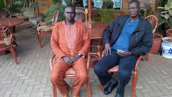 Amb. Gordon Buay Malek and Bapiny Monytuil